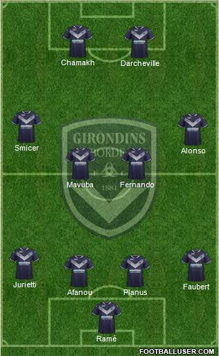 FC Girondins de Bordeaux Formation 2017