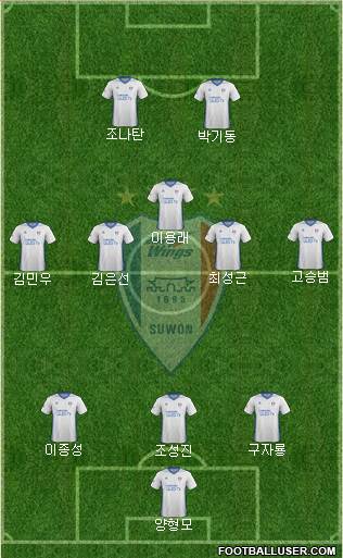 Suwon Samsung Blue Wings Formation 2017