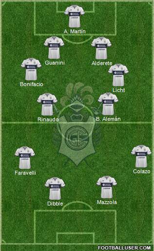 Gimnasia y Esgrima de La Plata Formation 2017