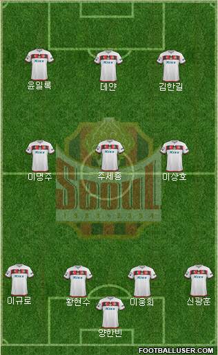 FC Seoul Formation 2017