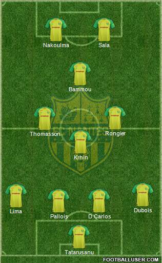 FC Nantes Formation 2017