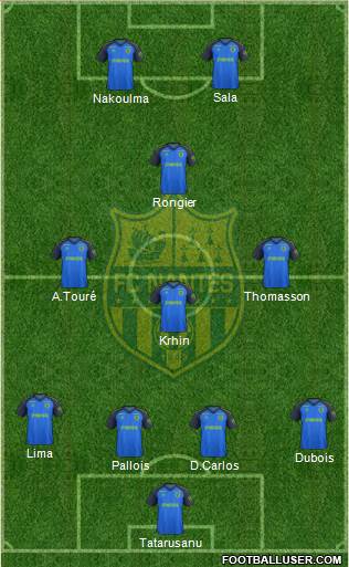 FC Nantes Formation 2017