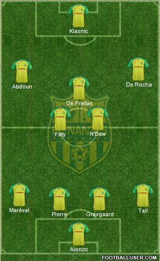 FC Nantes Formation 2017