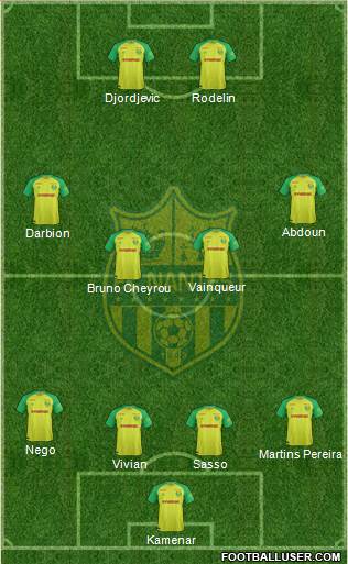 FC Nantes Formation 2017