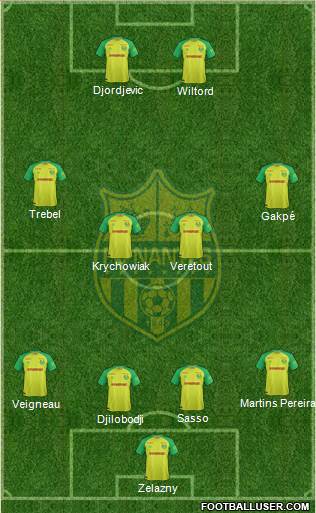 FC Nantes Formation 2017