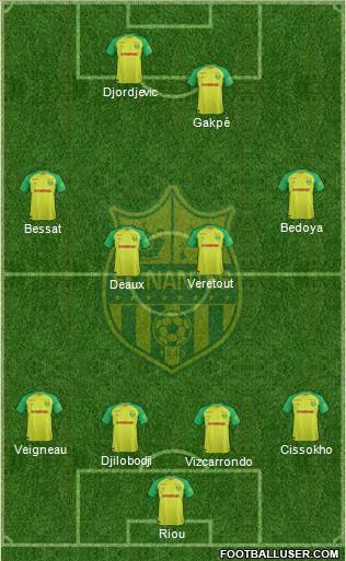 FC Nantes Formation 2017