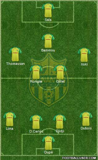 FC Nantes Formation 2017