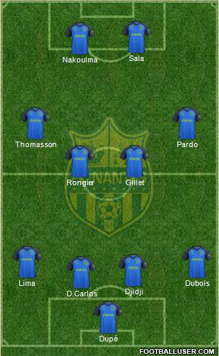 FC Nantes Formation 2017