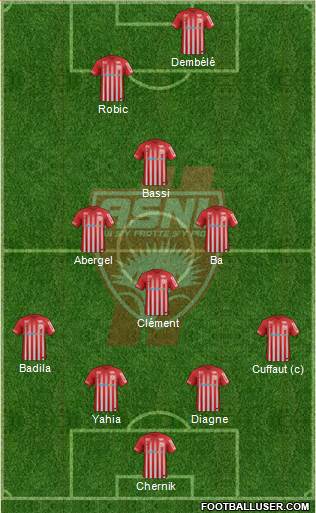 A.S. Nancy Lorraine Formation 2017