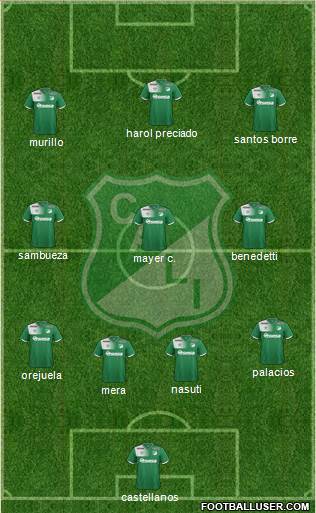 AC Deportivo Cali Formation 2017