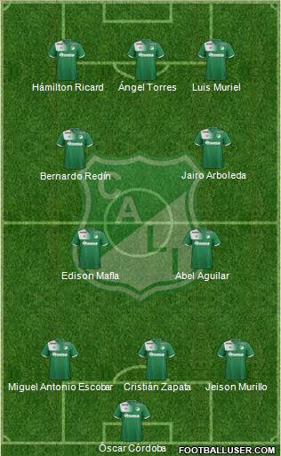 AC Deportivo Cali Formation 2017