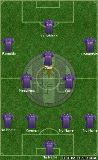 Toulouse Football Club Formation 2017