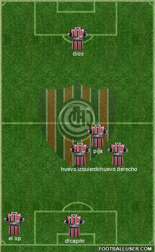 Chacarita Juniors Formation 2017