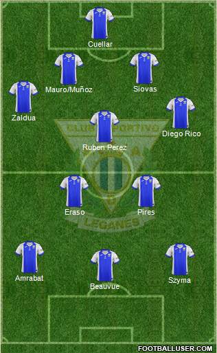 C.D. Leganés S.A.D. Formation 2017