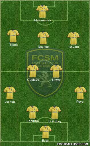 FC Sochaux-Montbéliard Formation 2017