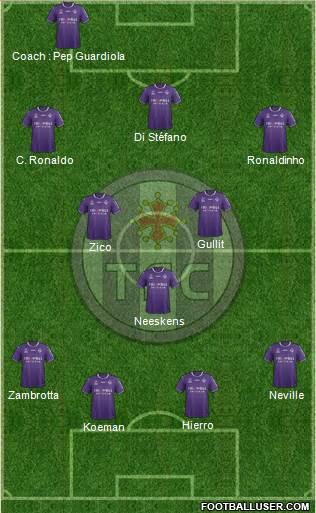 Toulouse Football Club Formation 2017