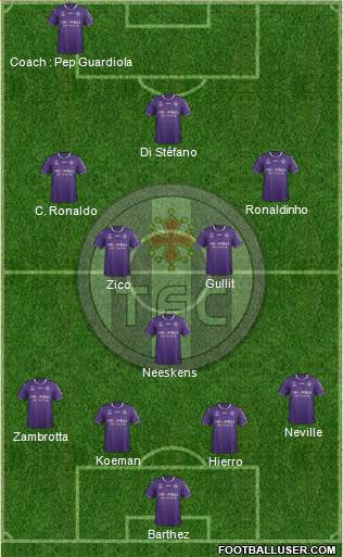 Toulouse Football Club Formation 2017