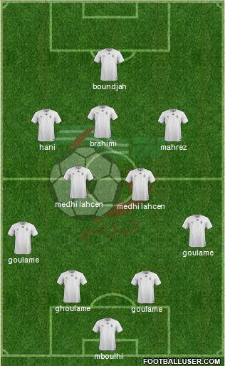 Algeria Formation 2017