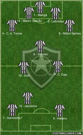 Botafogo FR Formation 2017