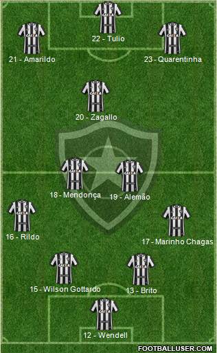 Botafogo FR Formation 2017