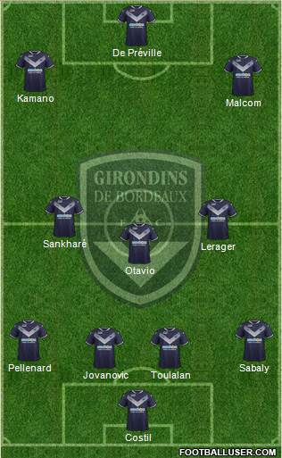 FC Girondins de Bordeaux Formation 2017