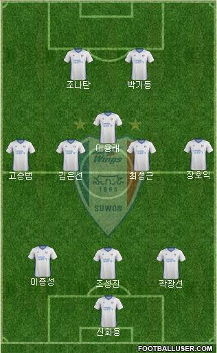 Suwon Samsung Blue Wings Formation 2017