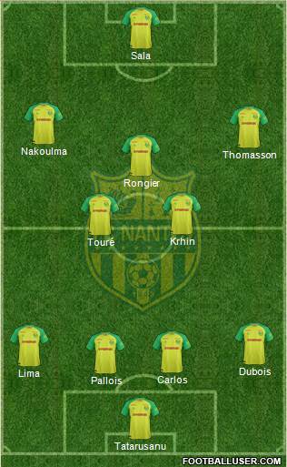 FC Nantes Formation 2017