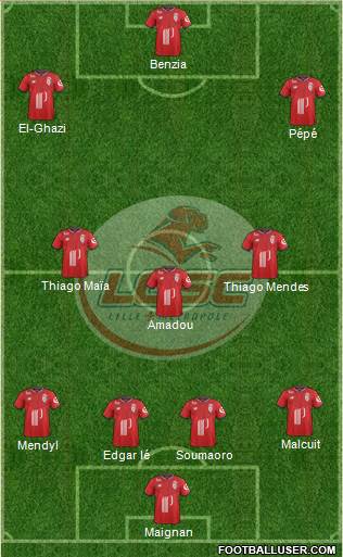 LOSC Lille Métropole Formation 2017