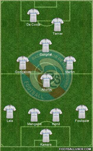 Racing Club de Strasbourg-Football Formation 2017