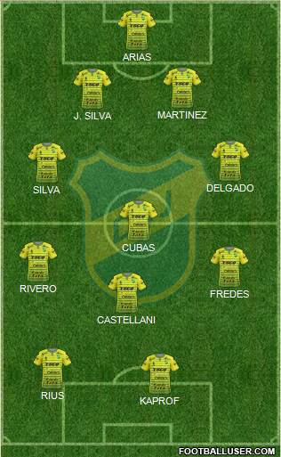 Defensa y Justicia Formation 2017