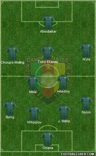 Cameroon Formation 2017