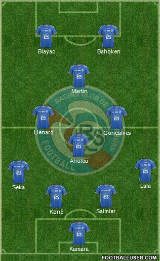 Racing Club de Strasbourg-Football Formation 2017