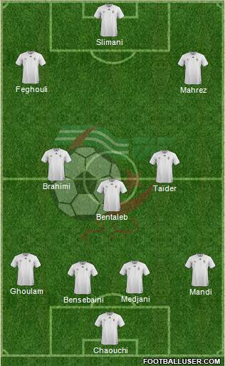 Algeria Formation 2017