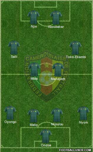 Cameroon Formation 2017