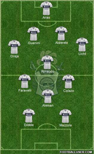 Gimnasia y Esgrima de La Plata Formation 2017