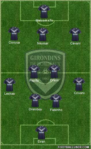 FC Girondins de Bordeaux Formation 2017