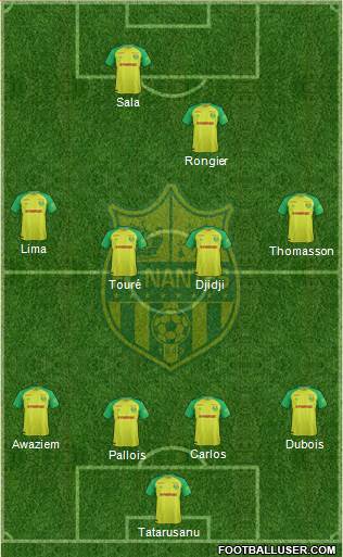 FC Nantes Formation 2017