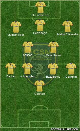 FC Sochaux-Montbéliard Formation 2017