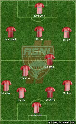 A.S. Nancy Lorraine Formation 2017