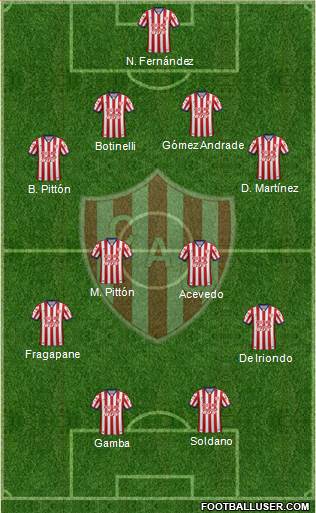 Unión de Santa Fe Formation 2017