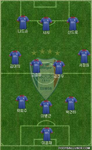 Suwon Samsung Blue Wings Formation 2017