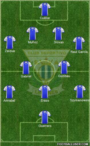 C.D. Leganés S.A.D. Formation 2017