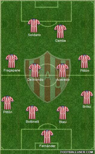 Unión de Santa Fe Formation 2017