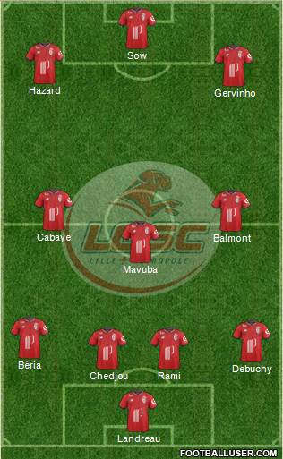 LOSC Lille Métropole Formation 2017