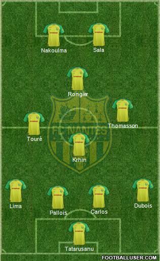 FC Nantes Formation 2017