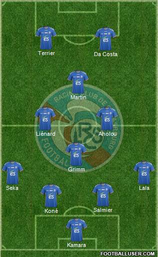 Racing Club de Strasbourg-Football Formation 2017