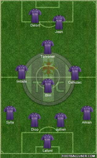 Toulouse Football Club Formation 2017