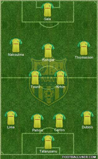 FC Nantes Formation 2017