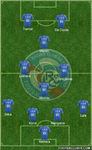 Racing Club de Strasbourg-Football Formation 2017