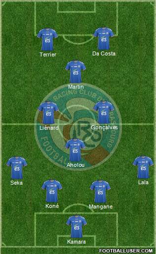 Racing Club de Strasbourg-Football Formation 2017